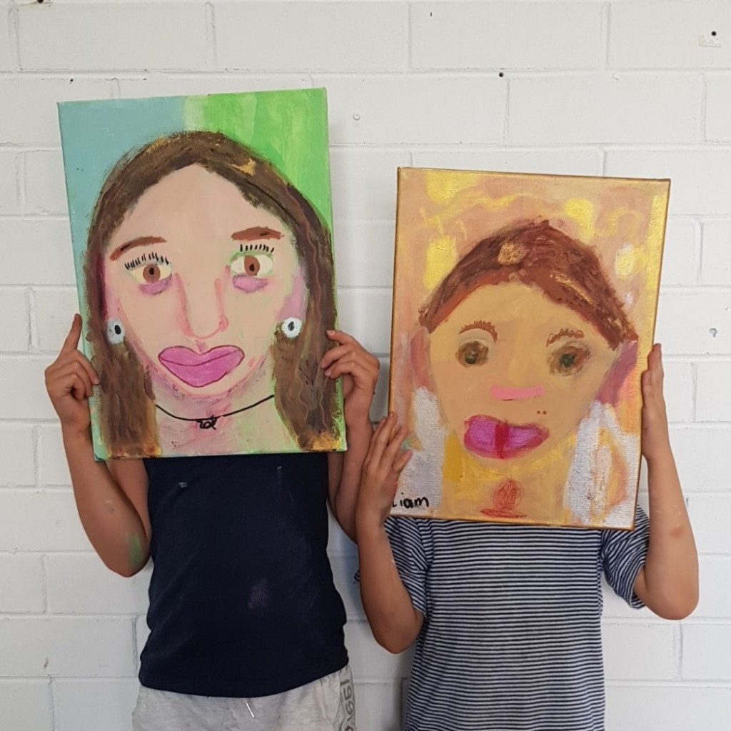 Kids art class