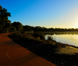free bike riding paths perth